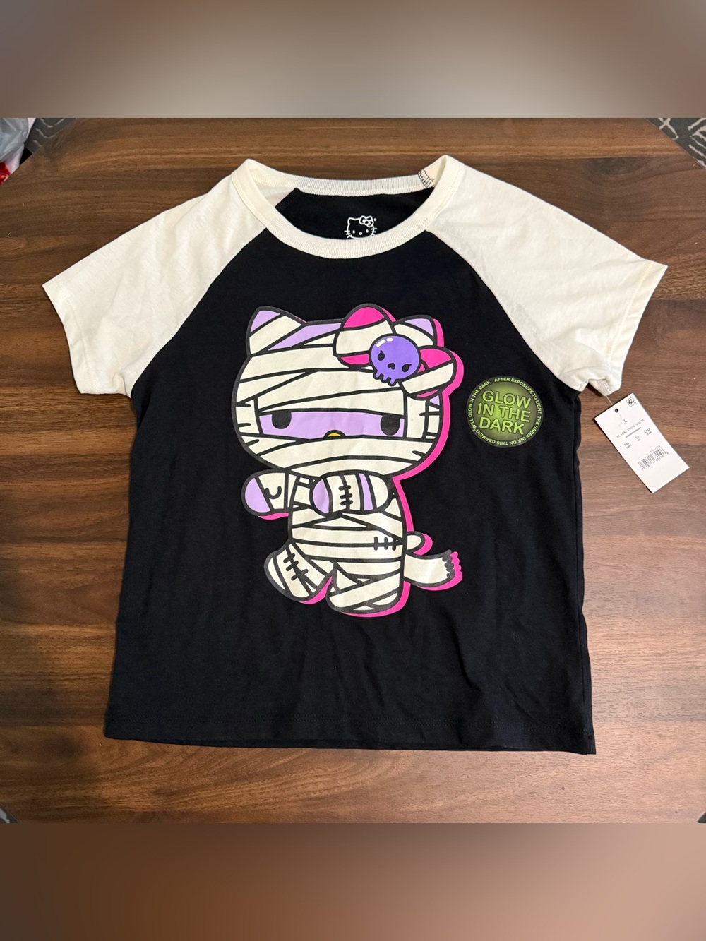 New girls hello kitty Halloween shirt